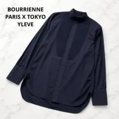 CULLNI クルニ 24AW ダブルサテンバイカラーZIPシャツ Sサイズ - メルカリ