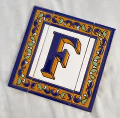 スペイン DIY ミハス タイル アート インテリア ロンダ 「F」
