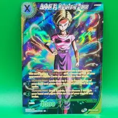 ドラゴンボール 海外 人造人間18号 BT14 SPR スペシャルレア 英語
