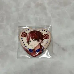 あんスタ 一番カフェ ハート缶バッジ 鬼龍紅郎 - メルカリ