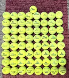 ⭐️大量格安‼️USEDテニスボール65球‼️【ST.JAMES➕DUNLOP・HD】