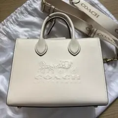 美品！！COACHホースアンドキャリッジ トートバッグ - メルカリ