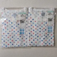 コンビミニさらさらキープ半袖肌着　2枚セット　110