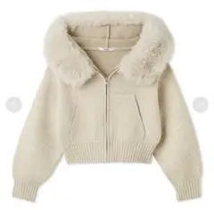 【USAGI ONLINE限定】ファーフードパーカー