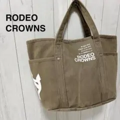 RODEO CROWNS キャンバストートバッグ カーキのサムネイル