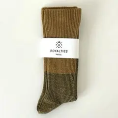 【新品・未使用】ROYALTIES ロイヤリティーズ ソックス イエロー