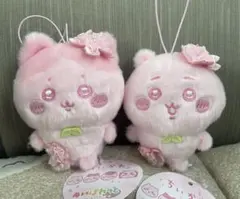 ぬいぱれっと さくらいろ①ちいかわハチワレセット