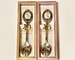 ディズニー　コレクション　ミッキー　40周年　スーベニア　スプーン　限定　ミニー