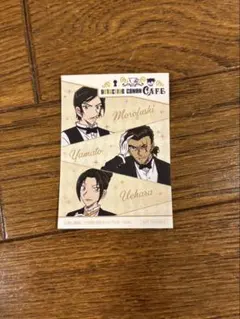 (後期特典)オリジナルステッカー★長野県警3人組★コナンカフェ2025