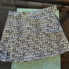 パーリーゲイツ ロゴプリント ゴルフスカート サイズ1