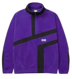 HUF パープル フリースジャケット XL