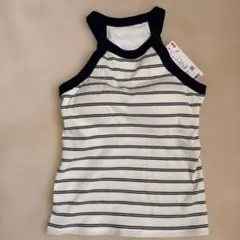 新品　未使用　ユニクロ　ホルターネックブラタンクトップ　ブラタンクトップ　L