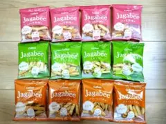 アミューズメントお菓子 じゃがビー3種 計12袋セット