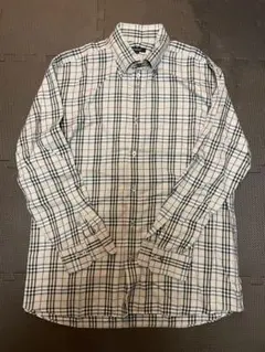 BURBERRY London ノバチェック　シャツXLサイズ　日本製　春物