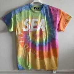 WIND AND SEA タイダイ Tシャツ SEAロゴ Ｌ ウィンダンシーのサムネイル