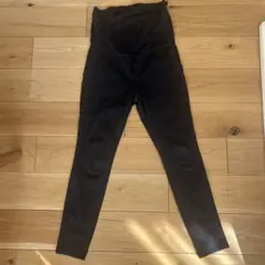 （UNIQLO）マタニティ黒ストレッチレギンスL