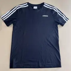 adidas ブラック Tシャツ 160cm スポーツ
