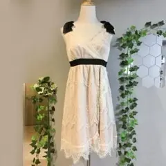 ウィルセレクション WILLSELECTION ワンピース ドレス レース 白