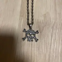 スカルデザイン ネックレス 約50cm