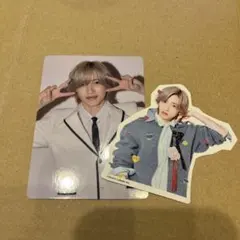 HARDWORK 道枝駿佑 トレカ フレークシール