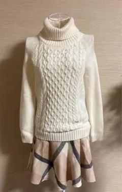 美品　BLUE LABEL CRESTBRIDGE ワンピース　切り替え　M