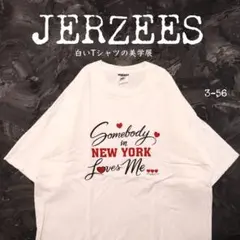 JERZEES 白Tシャツ　NEW YORK ハートのサムネイル