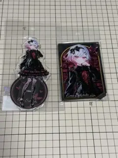 魔法少女にあこがれて MAGNETガチャ 阿古屋真珠 姉母ネモ 缶バッジ 2点