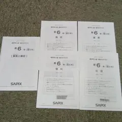 サピックス 6年