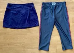 アディダスadidasハーフスパッツ gapスコートs