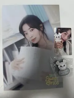 TWICE ダヒョン　トレカ　ミニポスター　ペンライトデコレーションリング