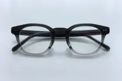 チ*ア様 Zoff ゾフ メガネ グレー クリアフレーム ボストン 度入り 眼鏡