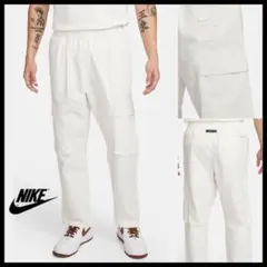 Nike ホワイト カーゴパンツ