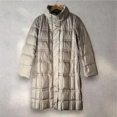 【ジョルジュレッシュ】ダウンコート 36 ダウン90% ベージュ 軽量 ロング