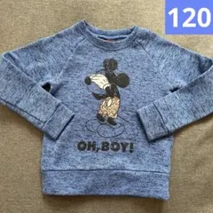 BABY DOLL ミッキートレーナー　裏起毛