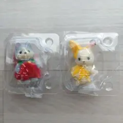 シルバニア 赤ちゃんフルーツパーティー ハスキー ショコラウサギ バナナ リンゴ