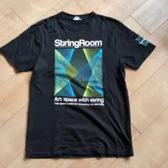 古着 アートデザイン Lサイズ　ブラック
