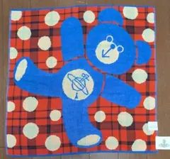 ヴィヴィアンウエストウッド　ベア柄大判ハンカチ