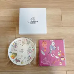 2026 GODIVA アリスのティーパーティープレート＆ナプキンセット