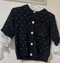 eimyistoire DOT アタッチドハーフスリー ブカーディガンのサムネイル
