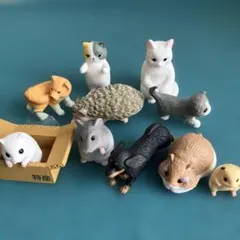 ミニチュア動物フィギュア 10体セット