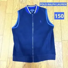 POLO RALPH LAUREN ネイビー フリースジップアップベストのサムネイル