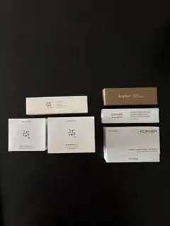 朝鮮美女　赤小豆毛穴洗浄マスク、米蜜グロウマスク＆KOPHER