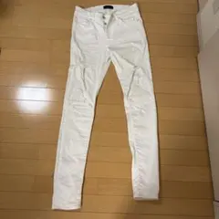 最安値 AMIRI MX1 White Denim 32のサムネイル