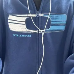 OAKLEY ZIP hoodie 00s archive オーク リーパーカー