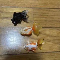 金魚フィギュア 3体セット 開封済み 自宅保管品