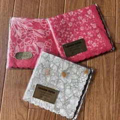 ペーパーナフキン　花柄　3種類のサムネイル