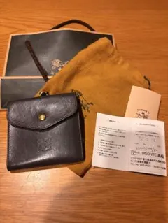 visvim パスケース ダークブラウン レザー コインケース - メルカリ