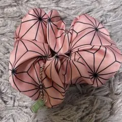 鬼滅の刃　ねづ子柄のシュシュ　未使用品