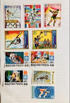 2025年最新】オリンピック海外切手の人気アイテム - メルカリ