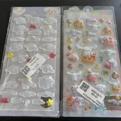 2枚セット　ボンボンドロップシール　シナモロール　ボンボンドロップ風シール　検品